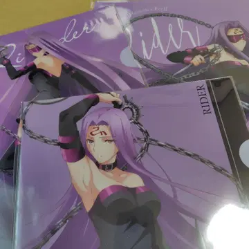 [ 미개봉 ] Fate 라이더 A4 클리어 파일 3장 묶음 판매