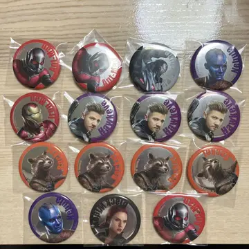 marvel 마블 캔뱃지 세트