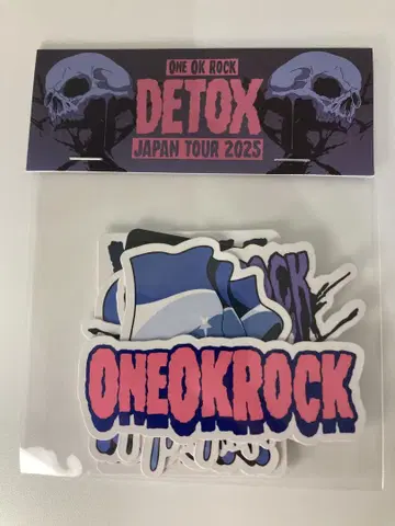 ONE OK ROCK DETOX 2025 스티커 세트