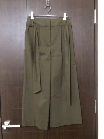 PLST 플라스테 와이드 팬츠 S 사이즈 카키