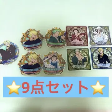 USJ 유니버셜 원피스 아크릴 코스터 선셋 랜덤