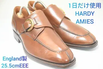 1일 사용 컨디션 최상 HARDY AMIES 몽크 스트랩 25.5cm3E