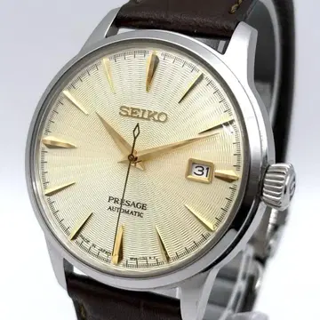 SEIKO PRESARGE 자동 와인딩 김렛 칵테일 손목시계 데이트