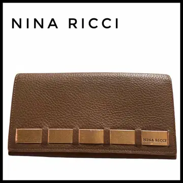 NINA RICCI 니나리치 여성용 장지갑 이단 접이식 가마구치 지갑