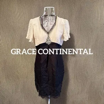 GRACE CONTINENTAL 그레이스 콘티넨탈 실크 원피스