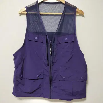 새상품급 BURLAP OUTFITTER 낚시용 조끼 M 퍼플