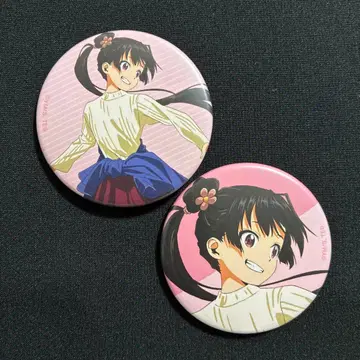 달려라! 토키토키! 캔뱃지 x 2종류 호조 토키유키