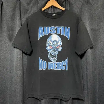 90's 오스틴 NO MERCY WWF 티셔츠