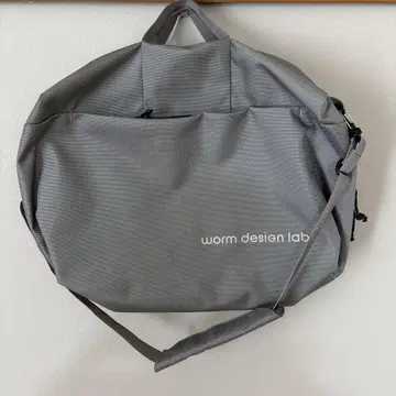worm design lab 그레이 나일론 3way 백 대용량
