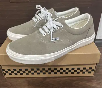 VANS 베이지 스웨이드 로우컷 스니커즈