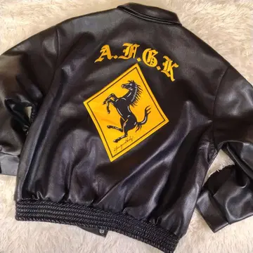 [ 새상품급 ] A FEW GOOD KIDS AFGK 바시티 자켓 XL