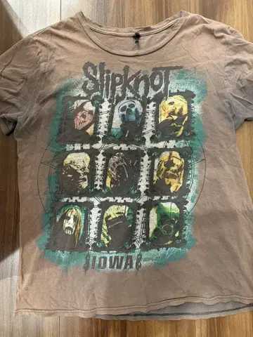 00s 슬립낫 Slipknot 빈티지 티셔츠 밴드 티셔츠