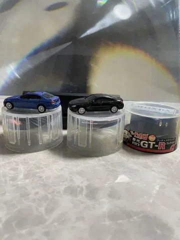 BMW 미니카 2대 & GT-R 1대 세트