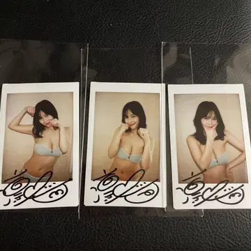 타카하시 린 동영상 구매 혜택 친필 사인 폴라로이드 3장 세트