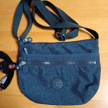 Kipling 숄더백 다크 블루 소