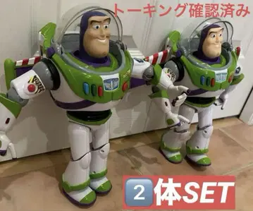BUZZ LIGHTYEAR 리얼 사이즈 토킹 피규어 버즈 2체 세트