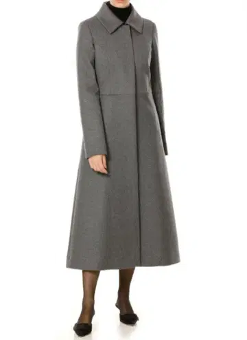 미착용 아베닐 에투알 캐시미어 100% 롱 코트
