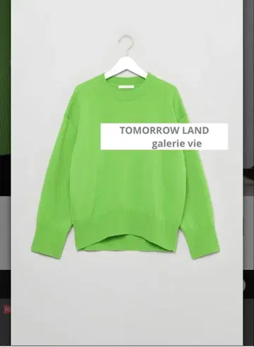 TOMORROWLAND galerievi 울 크루넥 니트 풀오버