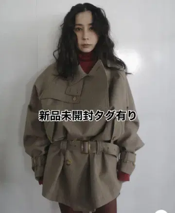 AMERI VINTAGE DADDY MIDI TRENCH COAT