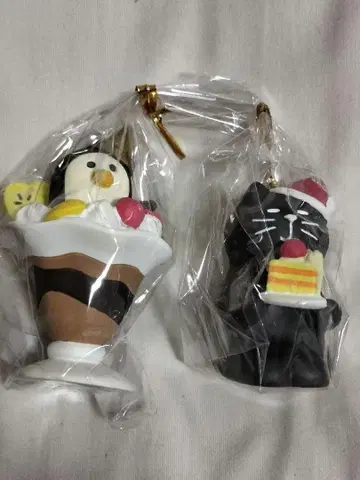 콩콩블 펭귄 파르페 검은 고양이 케이크