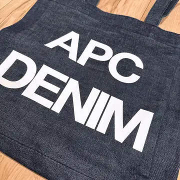 APC 데님 토트백 DENIM