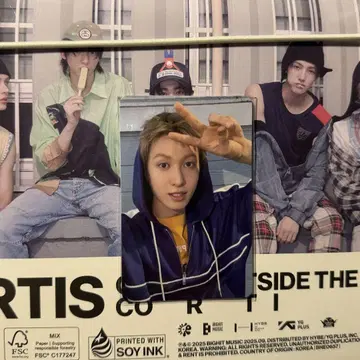 CORTIS weverse jp 럭키 드로우 혜택 트레이딩 카드
