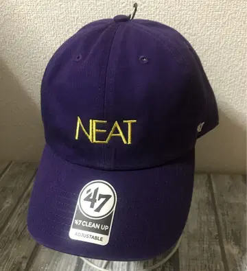 47 니트 NEAT 퍼플 캡 모자