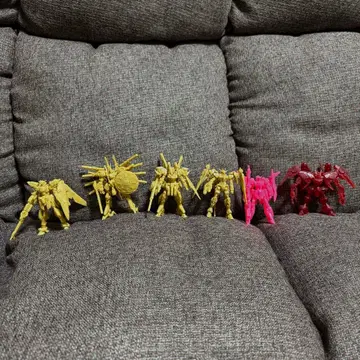 건담 아티팩트 6체 묶음 판매 Z건담 W건담 바이아란 등