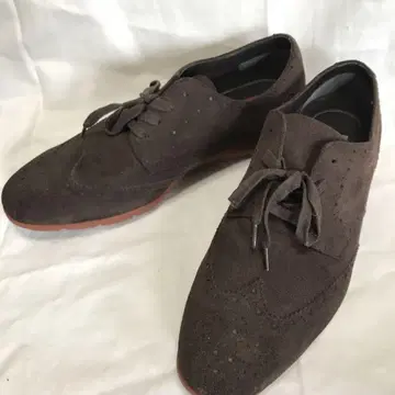 스웨이드 스타일 남성용 레이스업 슈즈 브라운 27.0cm 샌들 포함