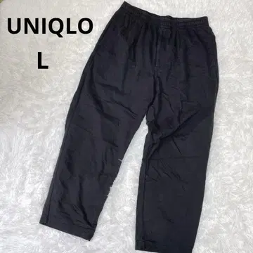25SS UNIQLO U 라이트웨이트 맨투맨 와이드 팬츠 사이즈 L