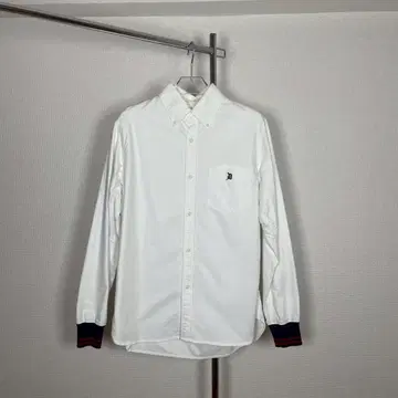 the duffer 남성용 셔츠 화이트 와이셔츠 소매 디자인