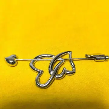 하트와 화살 모티브 목걸이