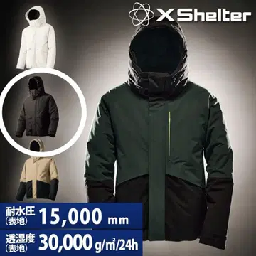 워크맨 엑스쉘터(R) 단열 알파 방수 방한 자켓 4L 사이즈 블랙