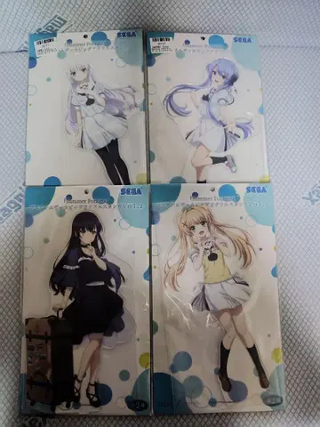Summer Pockets 플래티넘 잡화 빅 아크릴 스탠드 총 4종