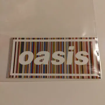 oasis 스트라이프 디자인 스티커