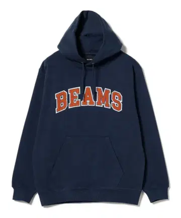 미사용 새상품 BEAMS 후드티 XL 네이비