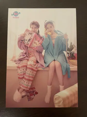 TWICE candy pop 랜티큘러 사나 미나 페어