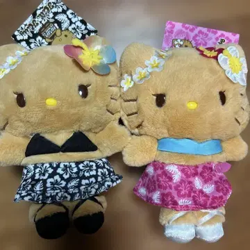 2종류 헬로키티 토코나츠 바케이션 일광화상 키티 마스코트