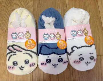 [미사용 새상품] 캐릭터 룸삭스 23-25cm 치이카와