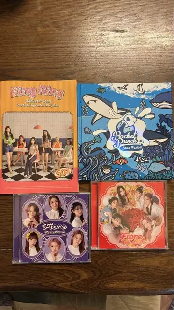 아이돌 앨범 세트 4개 CD