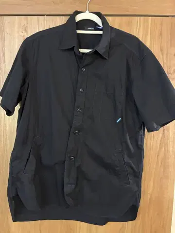 KAVU 카부 숏슬리브 루프 셔츠 L 블랙 반팔 셔츠