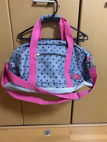 OLIVE des OLIVE 보스턴 백 그레이 핑크