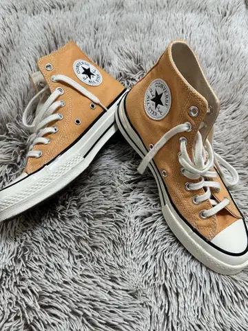 CONVERSE ALL STAR 오렌지 스니커즈