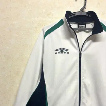 UMBRO 트랙 자켓 저리 원포인트 로고 절개 소매 빅 로고