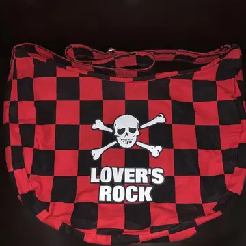 LOVER'S ROCK/라바즈락 숄더백 타탄 체크 패턴