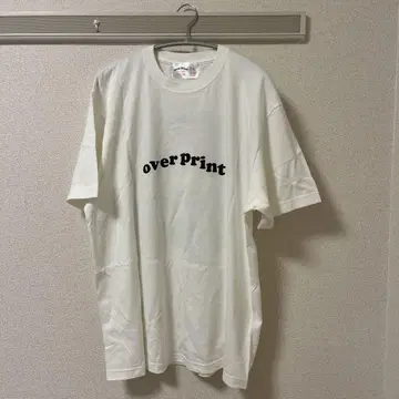 overPrint T셔츠 L 사이즈