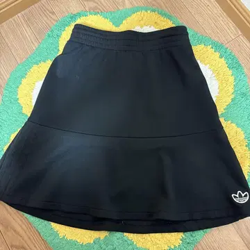 adidas PRIMEGREEN 블랙 플레어 스커트 J/S