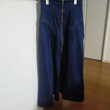 noela 노엘라 집업 데님 스커트 플레어
