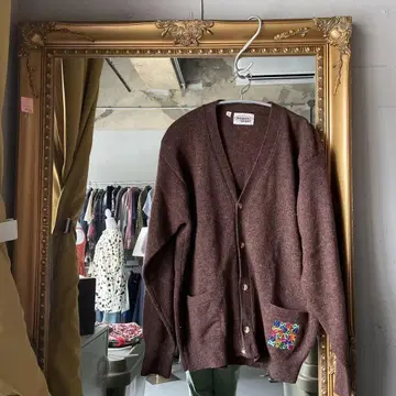 @ 미쏘니 스포츠 MISSONI 니트 스웨터 가디건 자수
