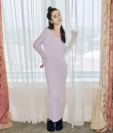 JOIEVE fruity rib 조에브 리브 니트 원피스 빔즈